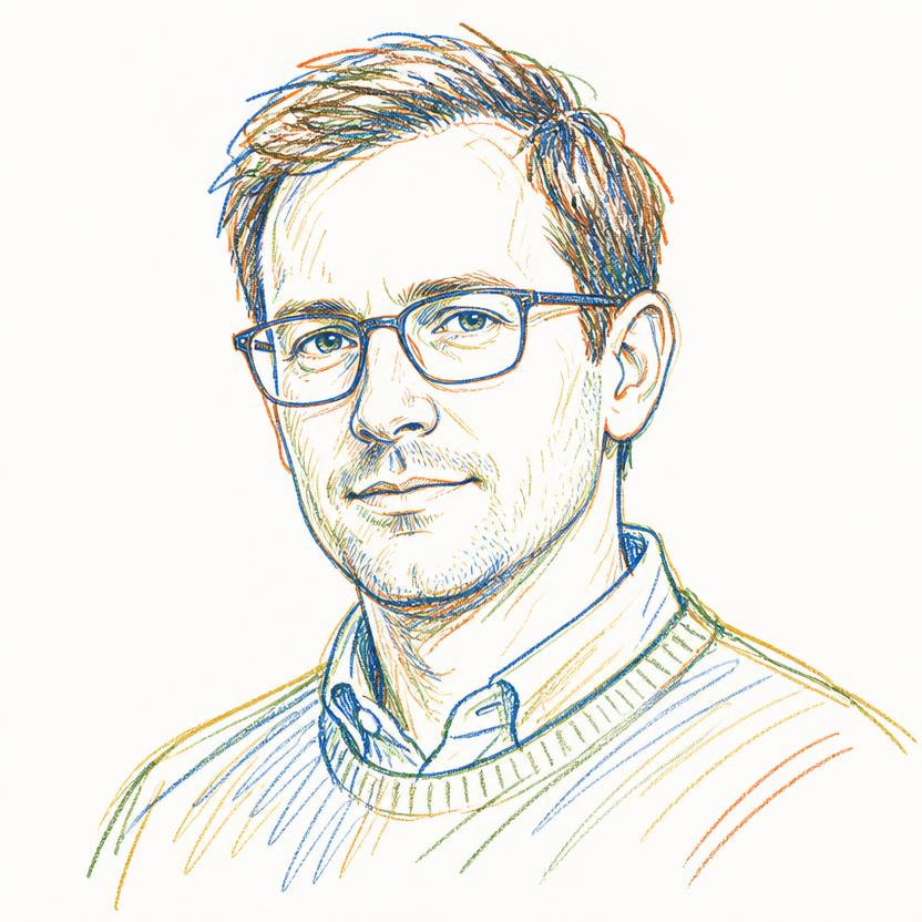 Illustrated portrait of Noah Williams
